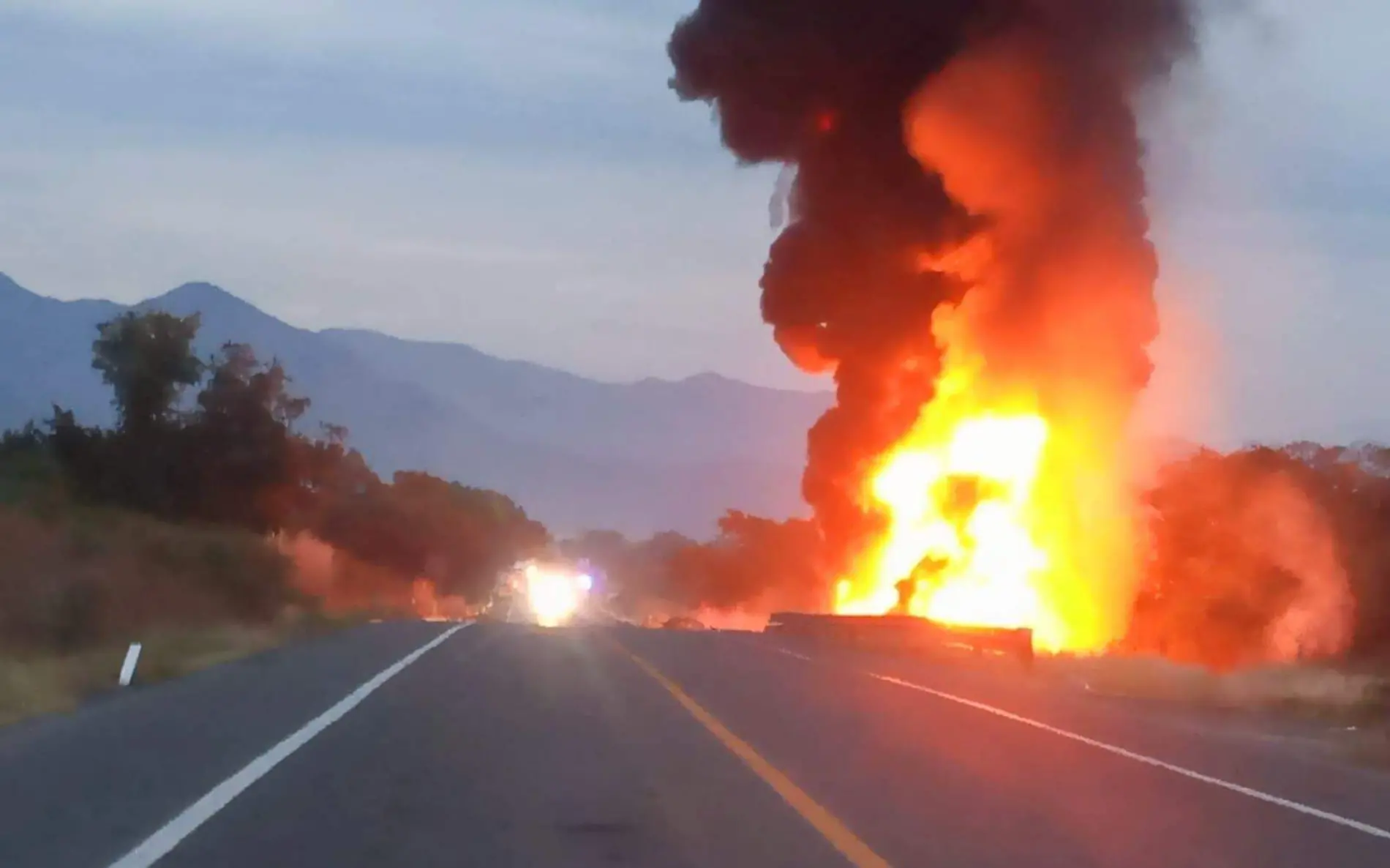 Incendio de pipa en la Siglo XXI